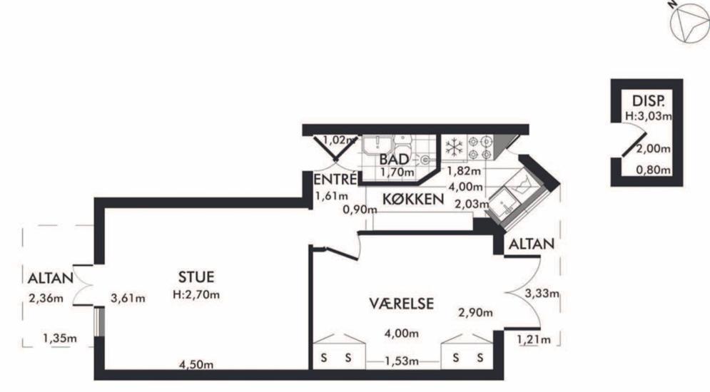 Copenhagen Central Apartment Copenhaga